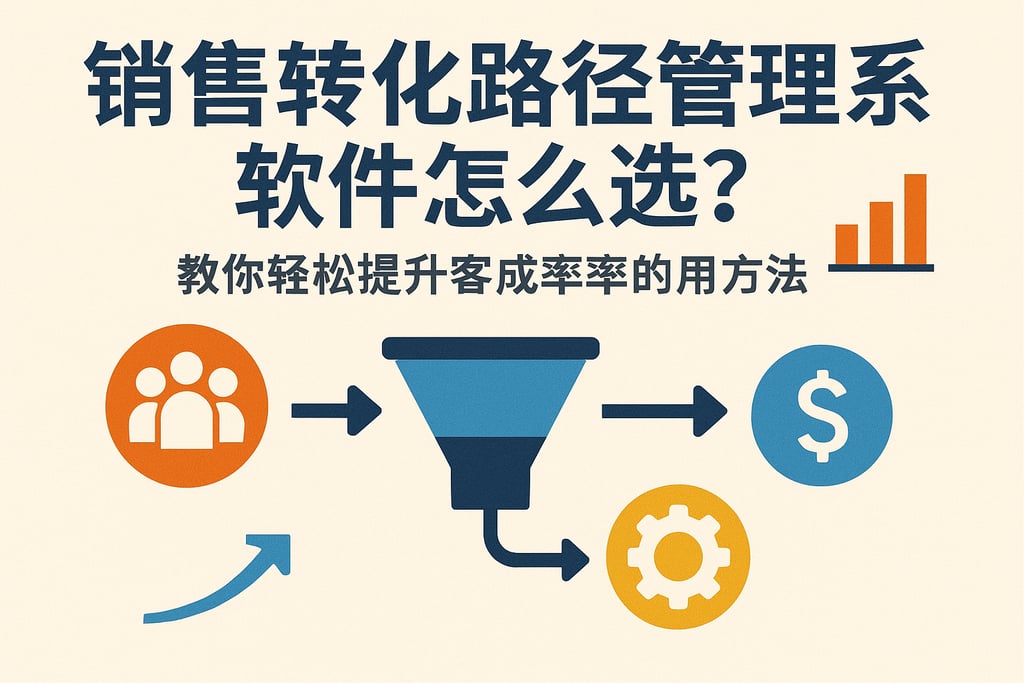 销售转化路径管理系统软件怎么选？教你轻松提升客户成交率的实用方法