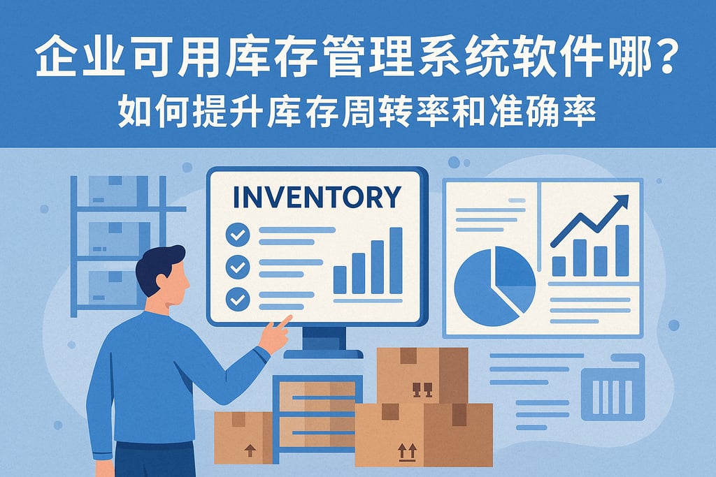 企业可用库存管理系统软件有哪些？如何提升库存周转率和准确率