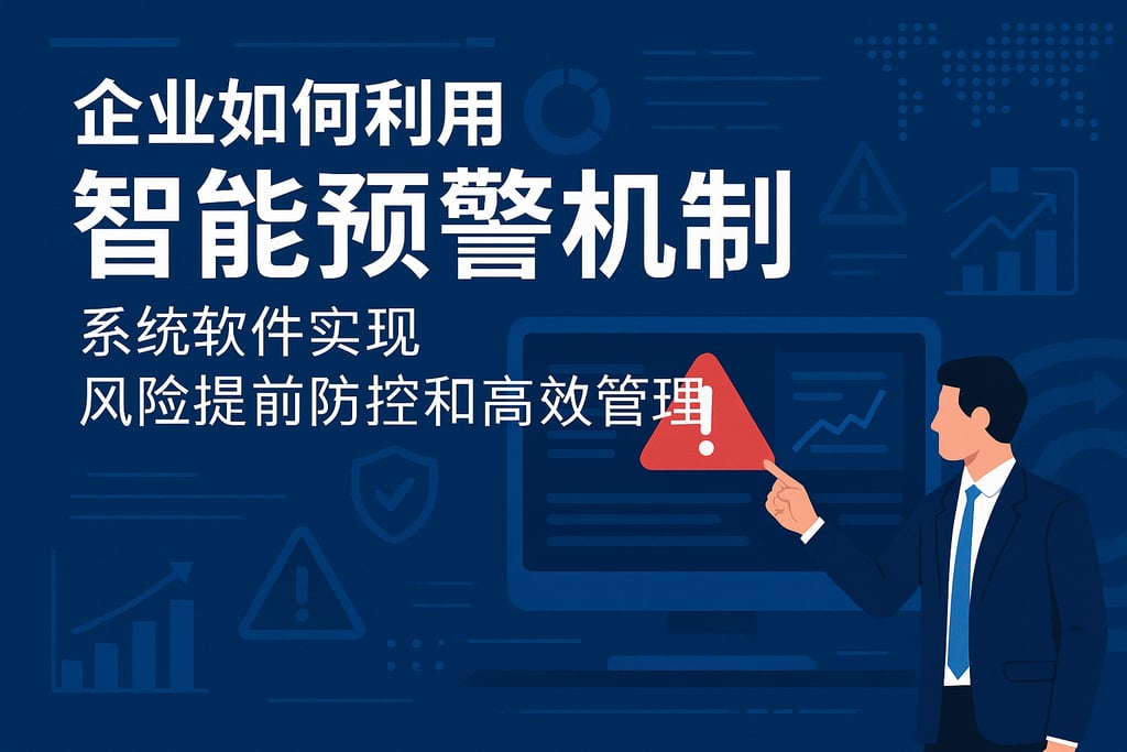企业如何利用智能预警机制系统软件实现风险提前防控和高效管理