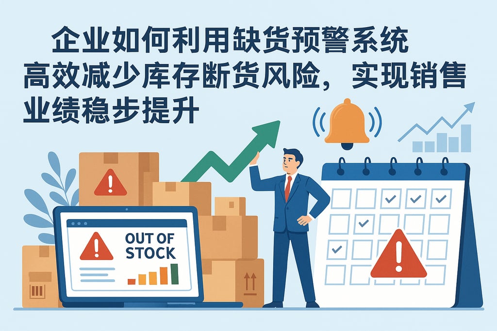 企业如何利用缺货预警系统软件高效减少库存断货风险，实现销售业绩稳步提升