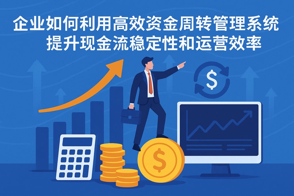 企业如何利用高效资金周转管理系统提升现金流稳定性和运营效率