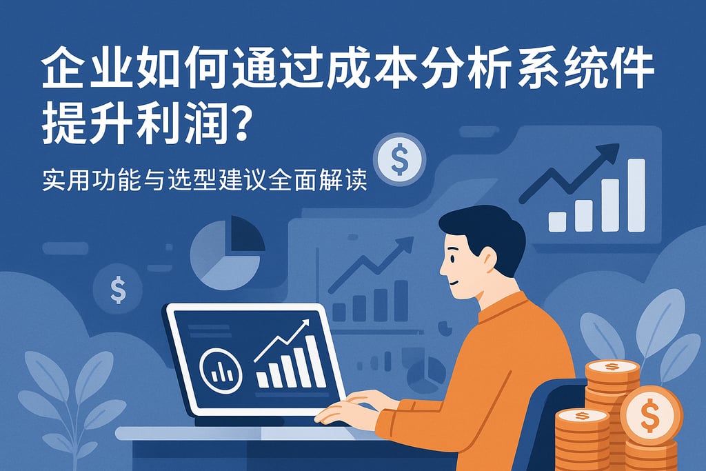 企业如何通过成本分析系统软件提升利润？实用功能与选型建议全面解读