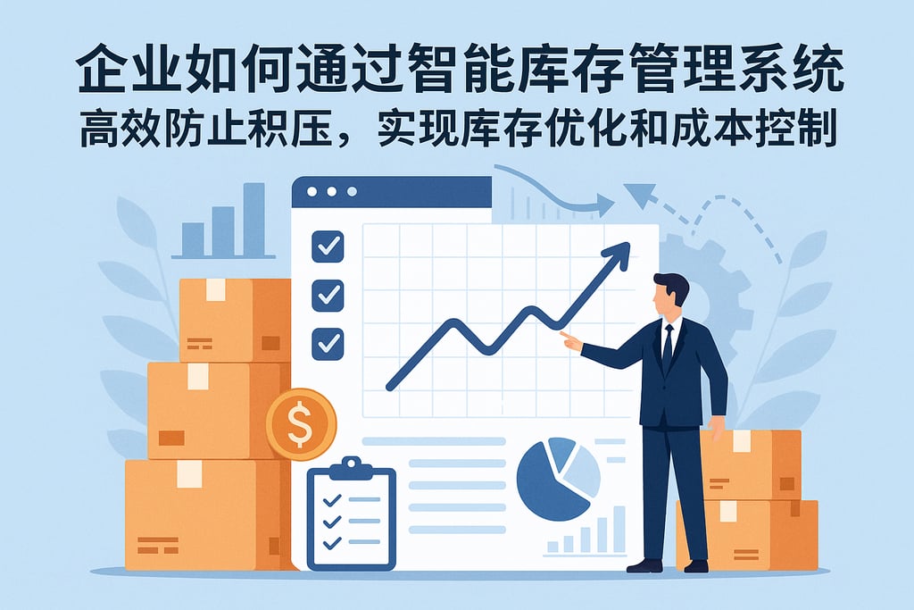 企业如何通过智能库存管理系统高效防止积压，实现库存优化和成本控制