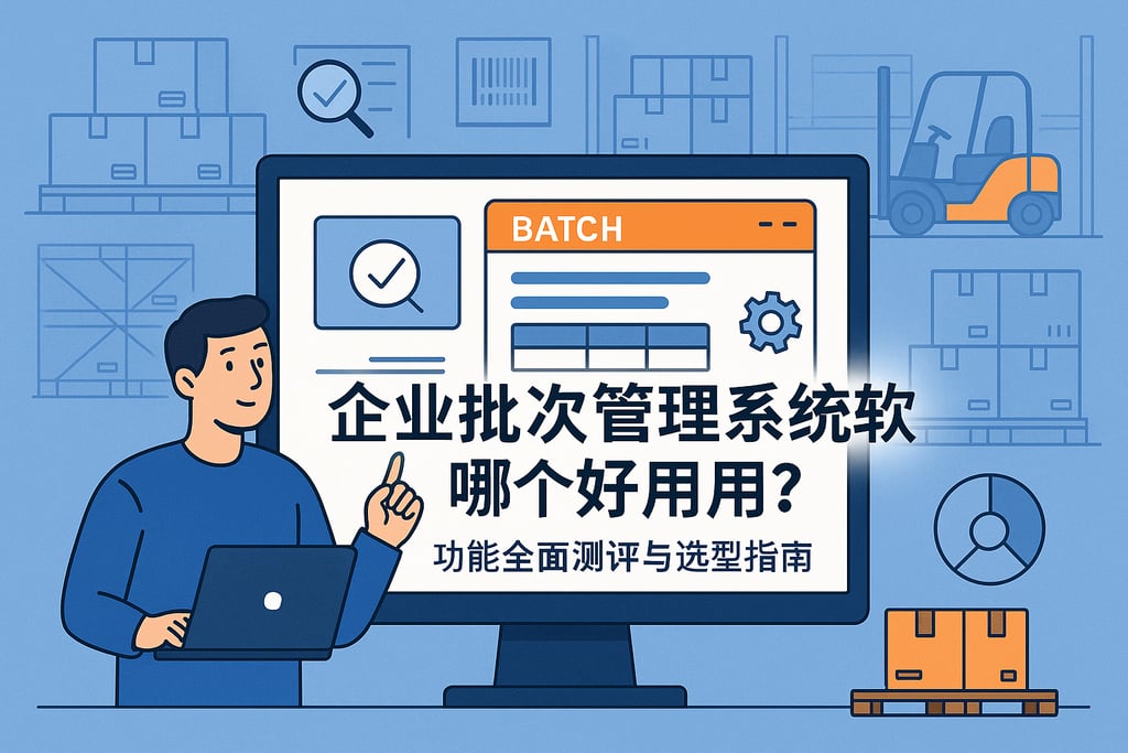 企业批次管理系统软件哪个好用？功能全面测评与选型指南