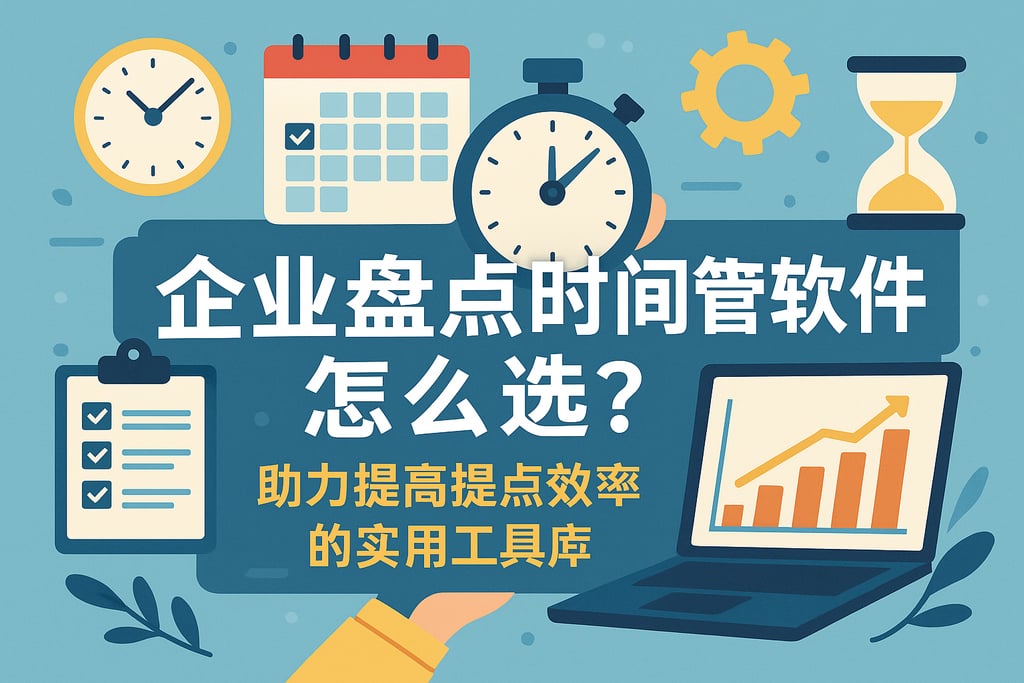 企业盘点时间管理系统软件怎么选？助力提高盘点效率的实用工具盘点
