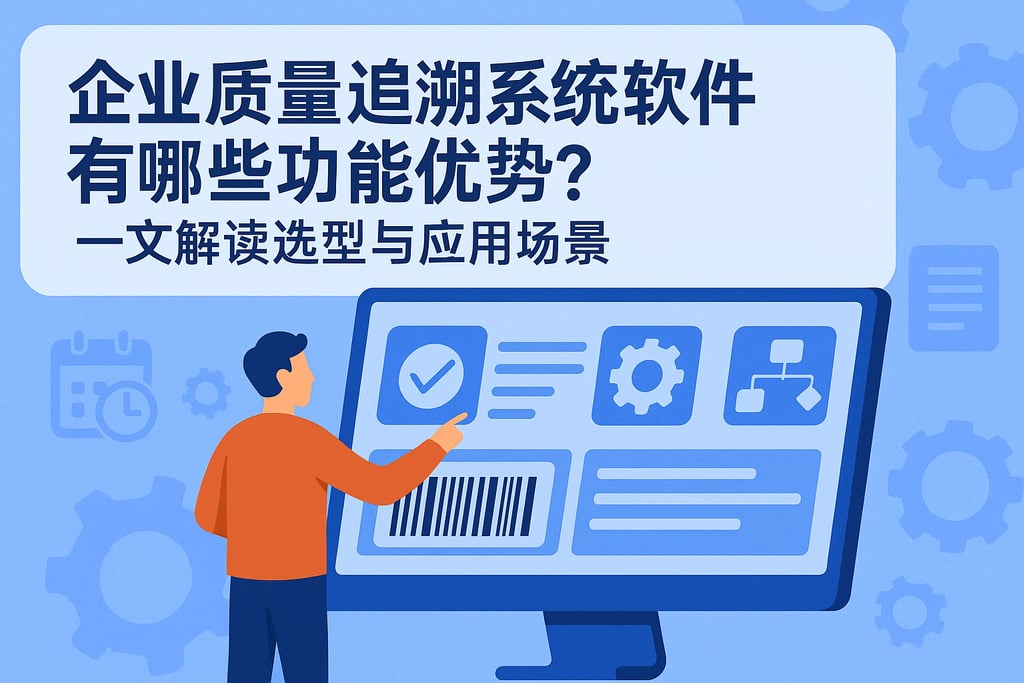 企业质量追溯系统软件有哪些功能优势？一文解读选型与应用场景