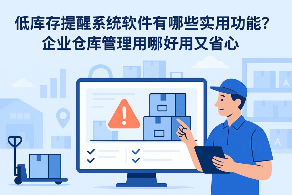 低库存提醒系统软件有哪些实用功能？企业仓库管理用哪个好用又省心