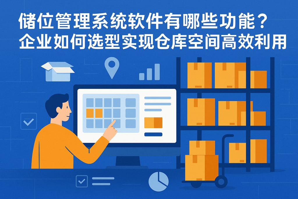 储位管理系统软件有哪些功能？企业如何选型实现仓库空间高效利用