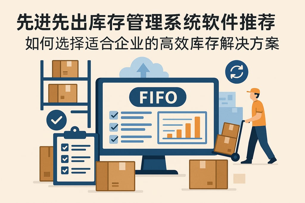 先进先出库存管理系统软件推荐：如何选择适合企业的高效库存解决方案
