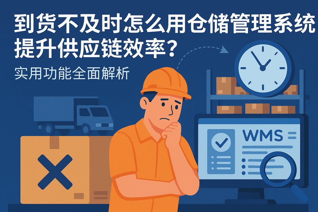 到货不及时怎么用仓储管理系统提升供应链效率？实用功能全面解析