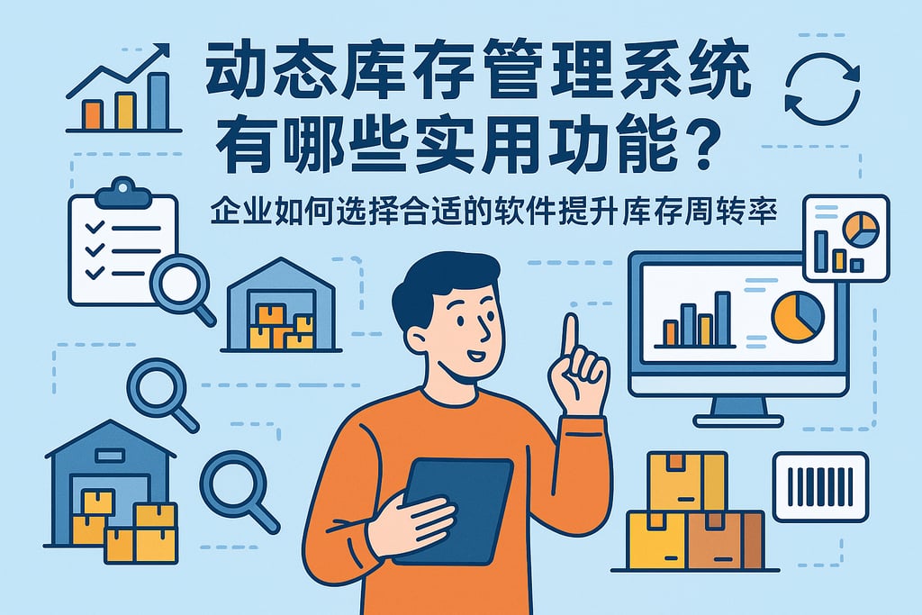动态库存管理系统有哪些实用功能？企业如何选择合适的软件提升库存周转率