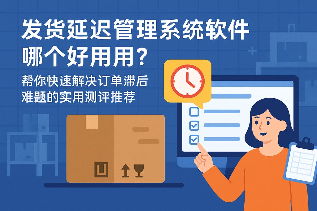 发货延迟管理系统软件哪个好用？帮你快速解决订单滞后难题的实用测评推荐