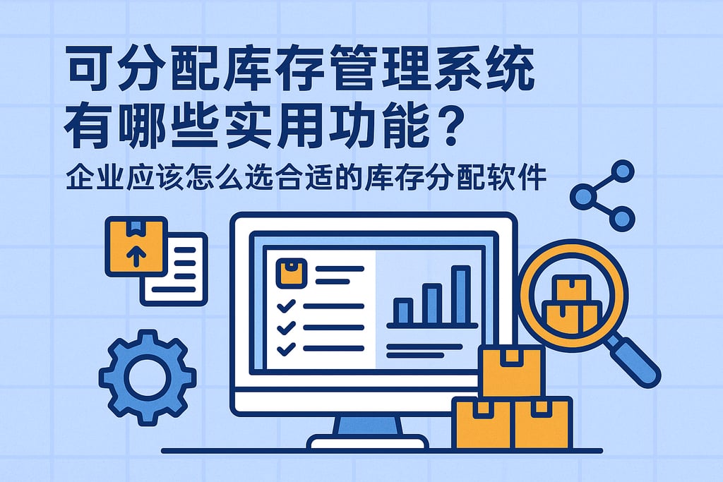 可分配库存管理系统有哪些实用功能？企业应该怎么选合适的库存分配软件