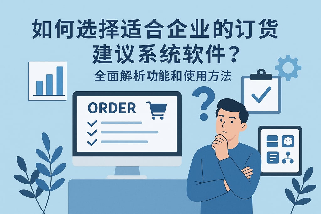 如何选择适合企业的订货建议系统软件？全面解析功能和使用方法