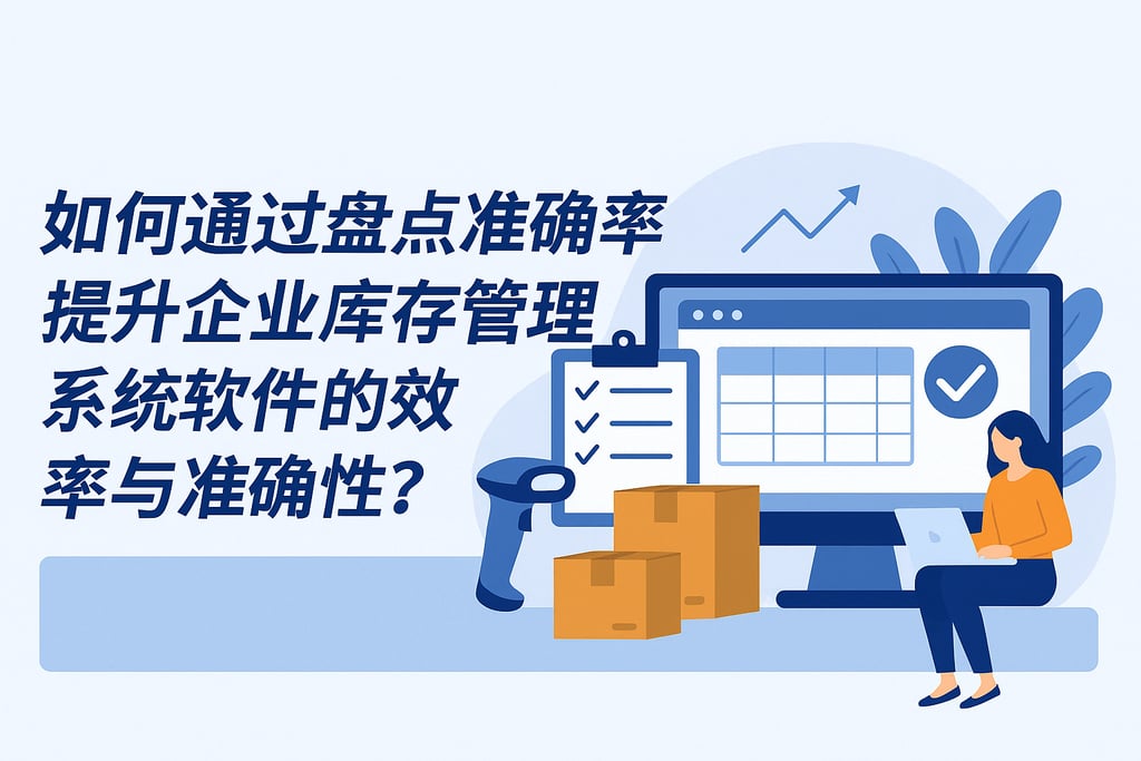 如何通过盘点准确率提升企业库存管理系统软件的效率与准确性？