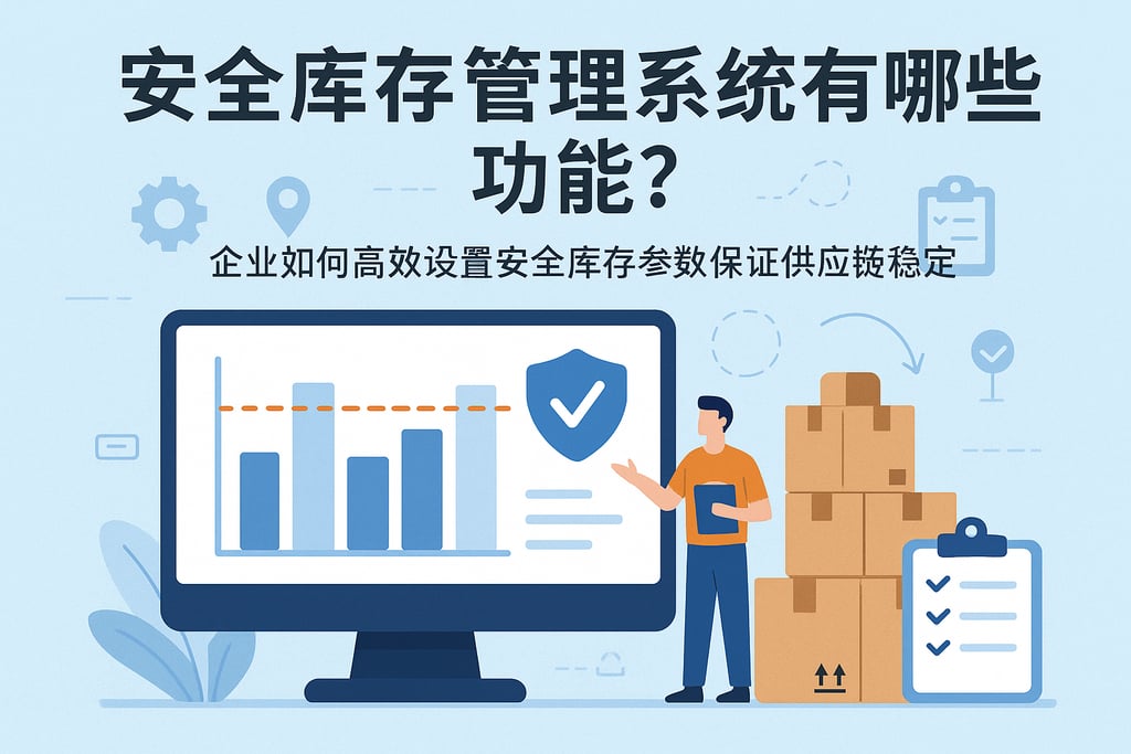 安全库存管理系统有哪些功能？企业如何高效设置安全库存参数保证供应链稳定