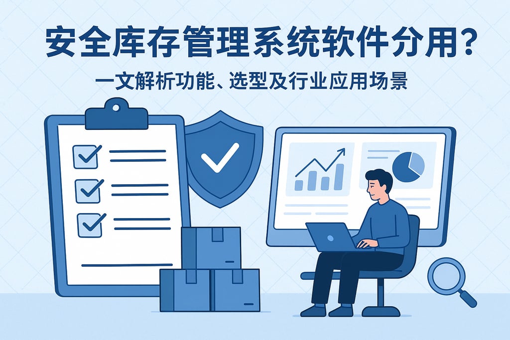 安全库存管理系统软件哪个好用？一文解析功能、选型及行业应用场景