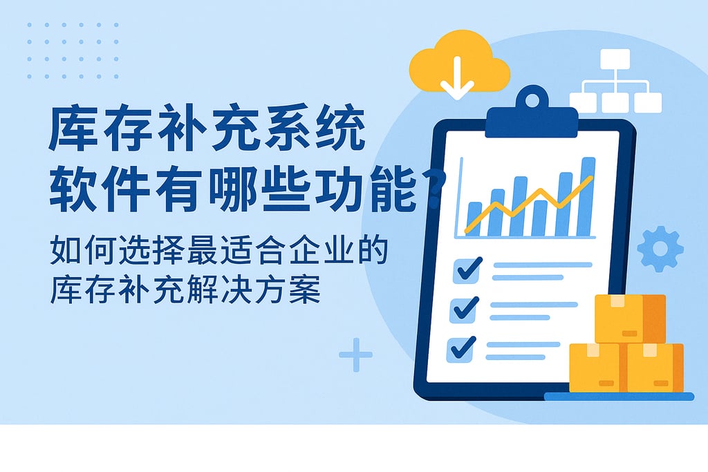 库存补充系统软件有哪些功能？如何选择最适合企业的库存补充解决方案