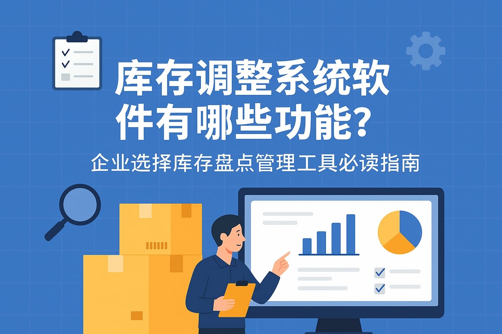 库存调整系统软件有哪些功能？企业选择库存盘点管理工具必读指南