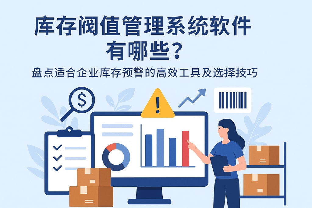 库存阈值管理系统软件有哪些？盘点适合企业库存预警的高效工具及选择技巧