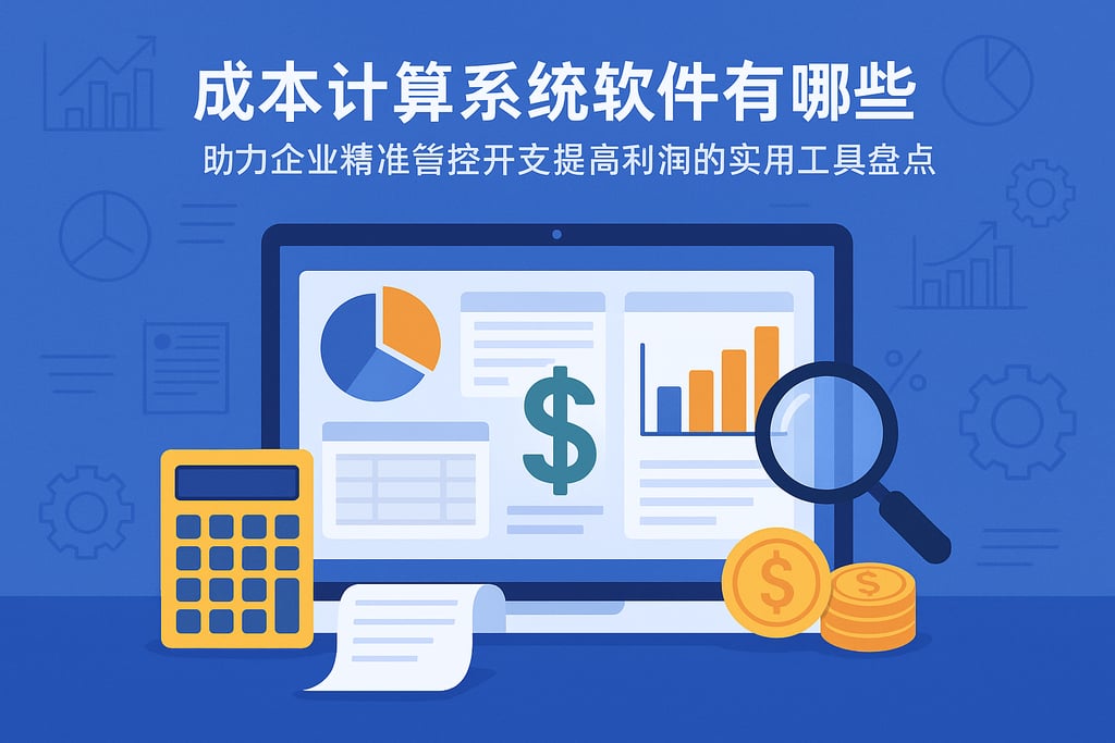 成本计算系统软件有哪些功能？助力企业精准管控开支提高利润的实用工具盘点