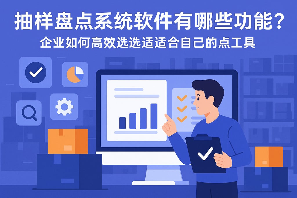 抽样盘点系统软件有哪些功能？企业如何高效选择适合自己的盘点工具