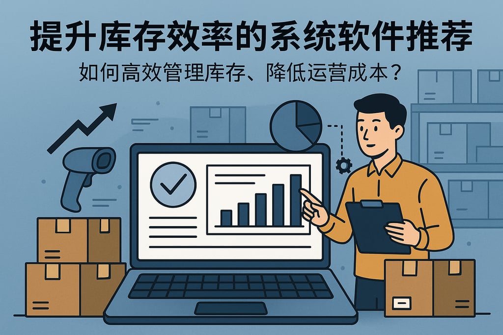 提升库存效率的系统软件推荐：如何高效管理库存、降低运营成本？