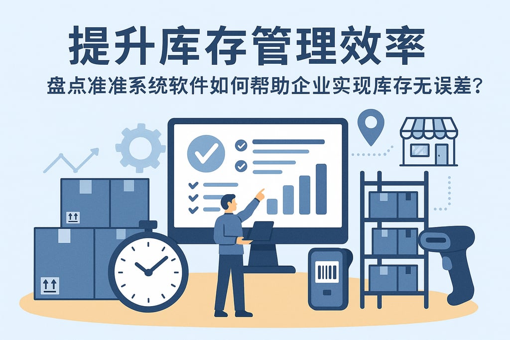 提升库存管理效率，盘点准确系统软件如何帮助企业实现库存无误差？