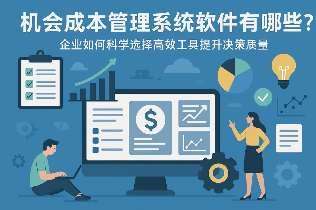 机会成本管理系统软件有哪些？企业如何科学选择高效工具提升决策质量