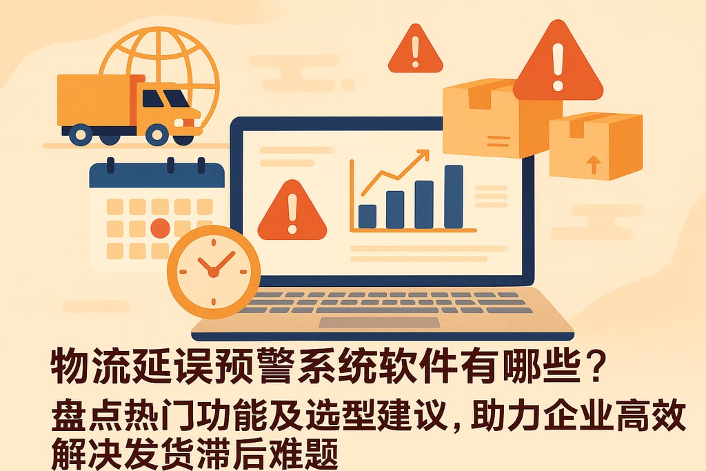 物流延误预警系统软件有哪些？盘点热门功能及选型建议，助力企业高效解决发货滞后难题