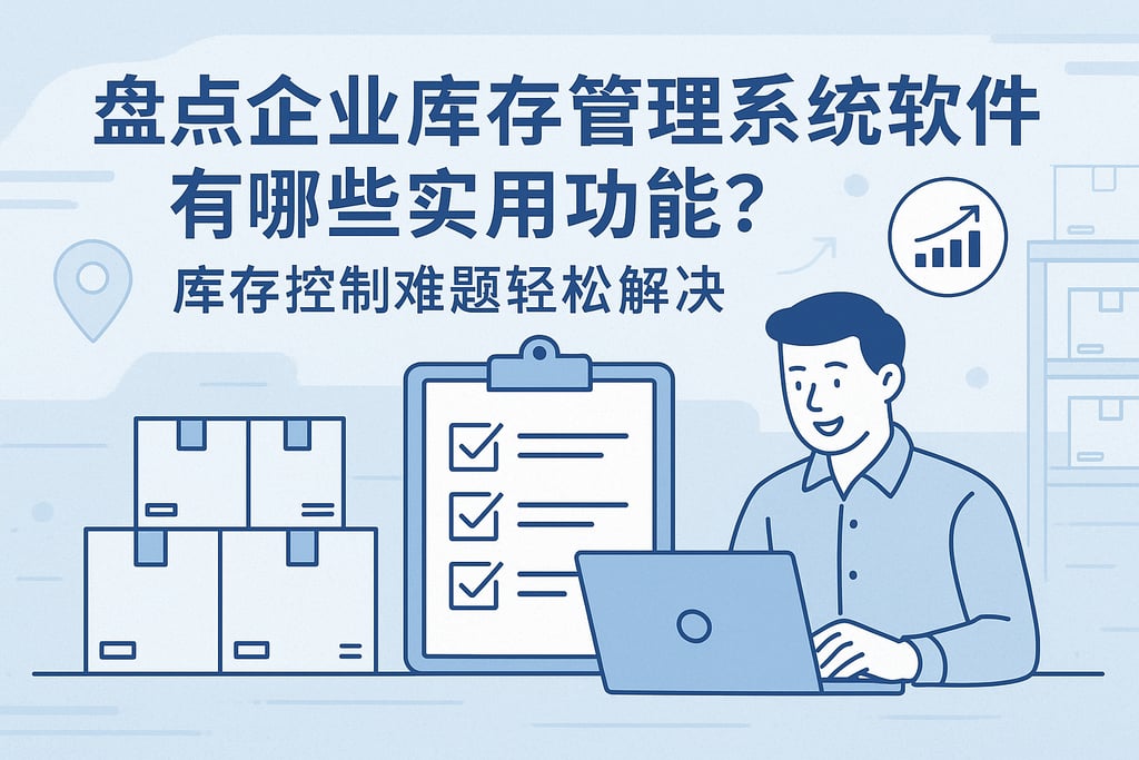 盘点企业库存管理系统软件有哪些实用功能？库存控制难题轻松解决