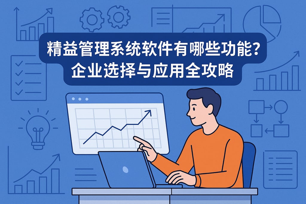 精益管理系统软件有哪些功能？企业选择与应用全攻略，帮你提升运营效率