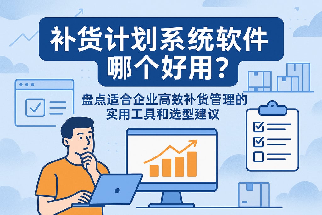 补货计划系统软件哪个好用？盘点适合企业高效补货管理的实用工具和选型建议