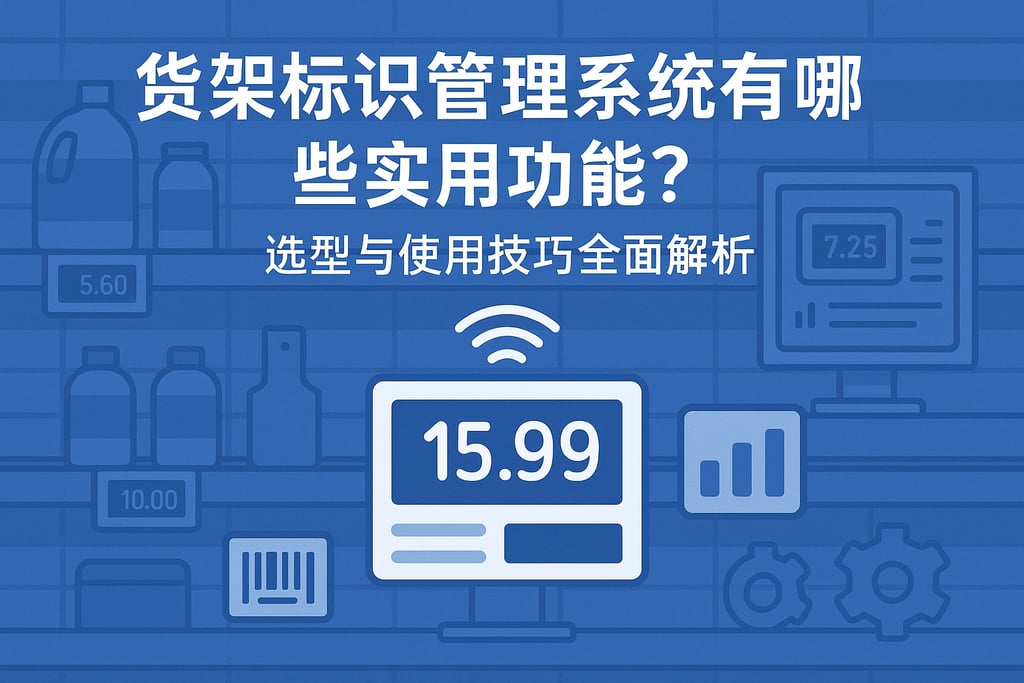 货架标识管理系统有哪些实用功能？选型与使用技巧全面解析