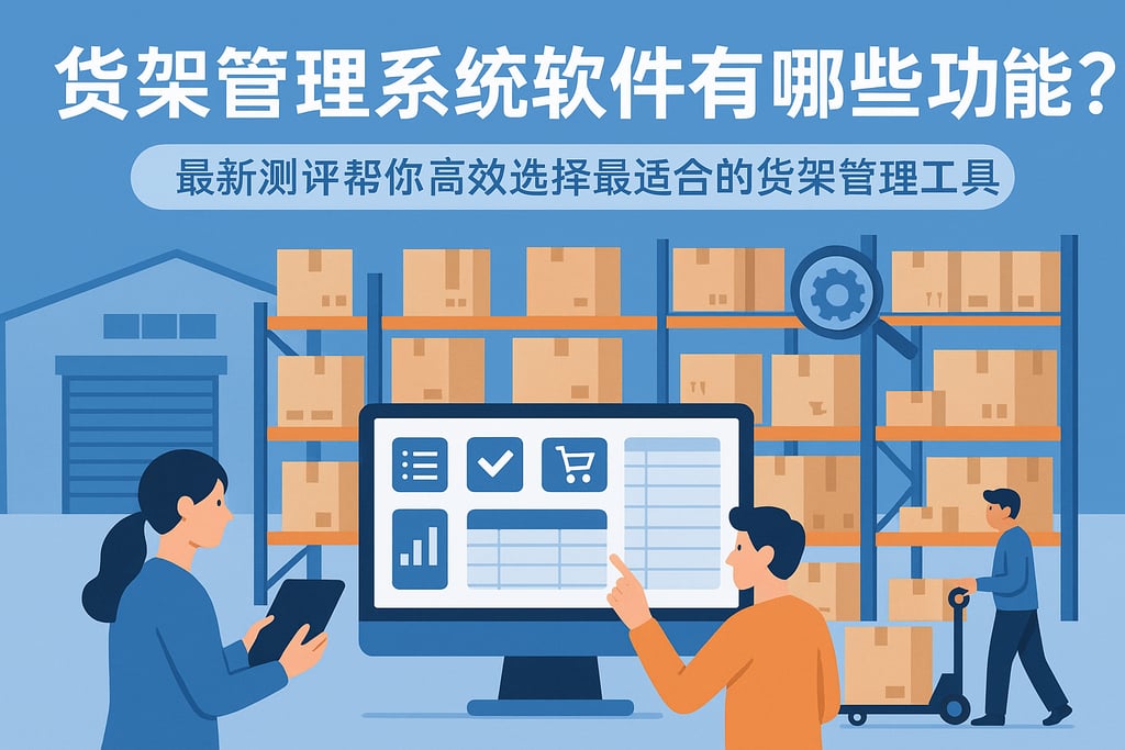 货架管理系统软件有哪些功能？最新测评帮你高效选择最适合的货架管理工具