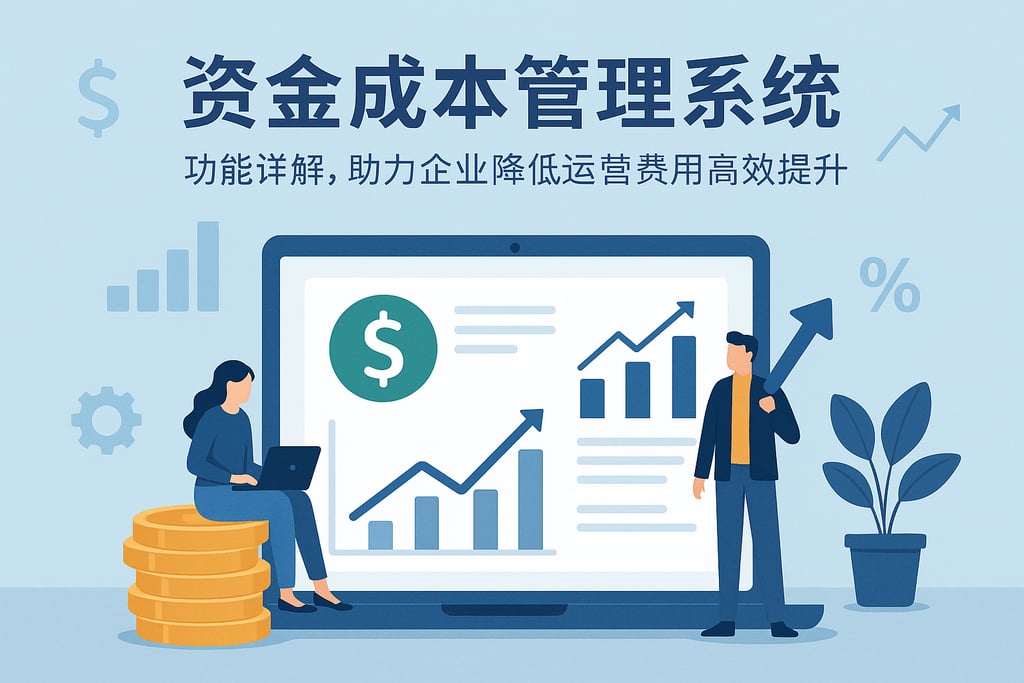 资金成本管理系统软件功能详解，助力企业降低运营费用高效提升利润