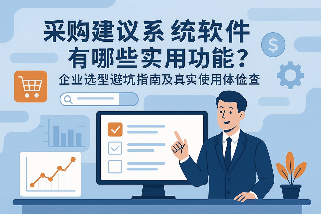 采购建议系统软件有哪些实用功能？企业选型避坑指南及真实使用体验分享