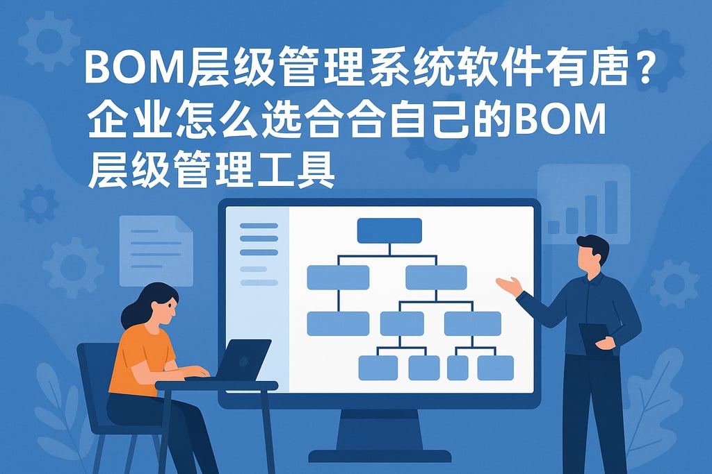 BOM层级管理系统软件有哪些优势？企业怎么选适合自己的BOM层级管理工具