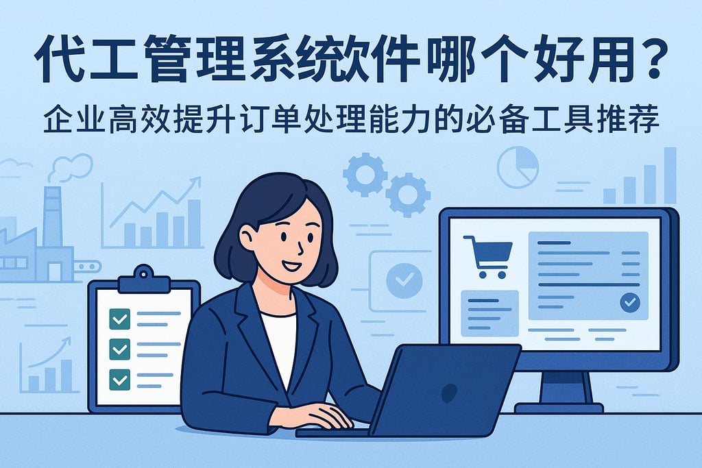 代工管理系统软件哪个好用？企业高效提升订单处理能力的必备工具推荐