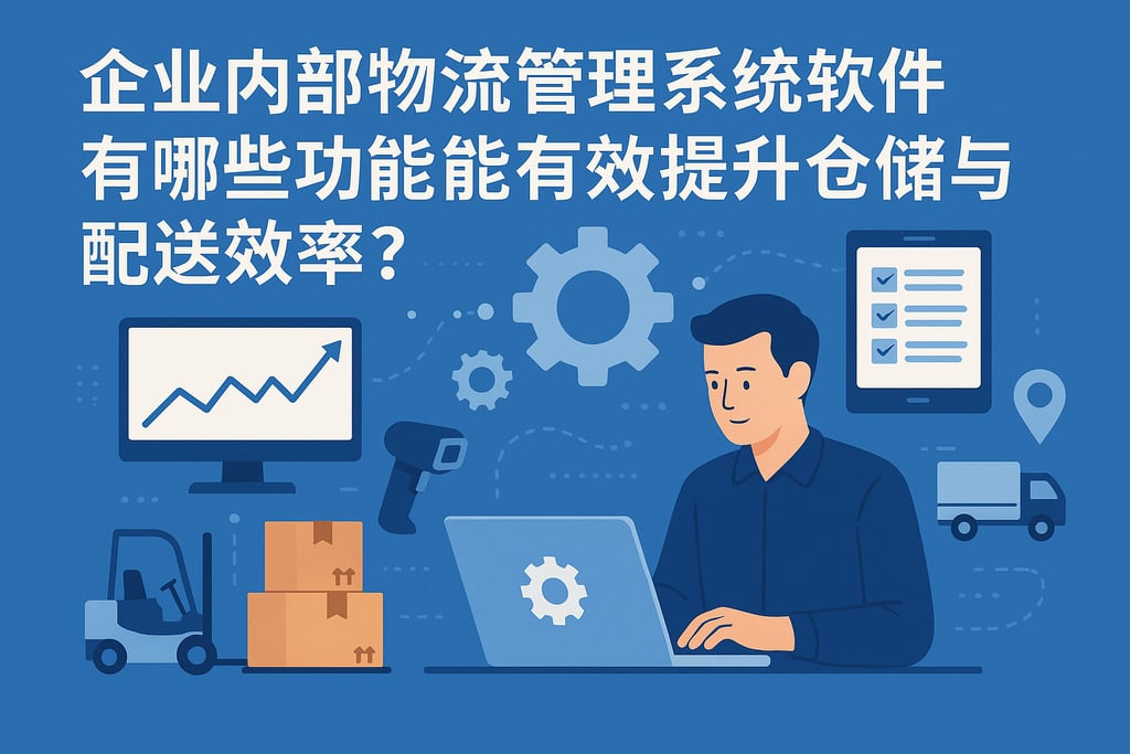 企业内部物流管理系统软件有哪些功能能有效提升仓储与配送效率？