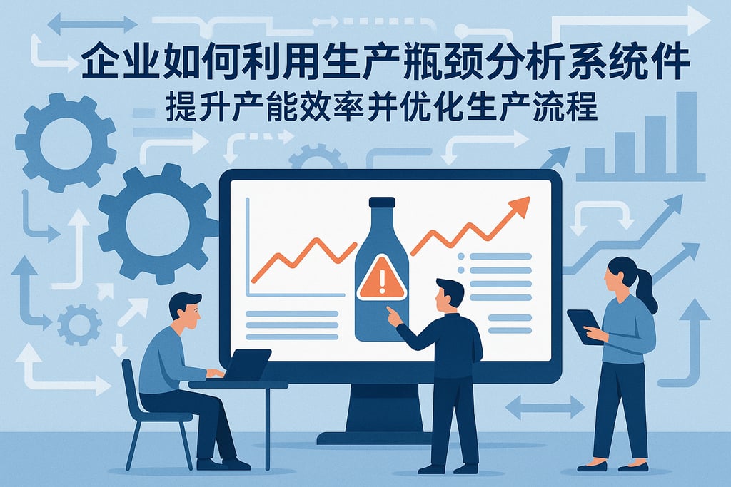 企业如何利用生产瓶颈分析系统软件提升产能效率并优化生产流程