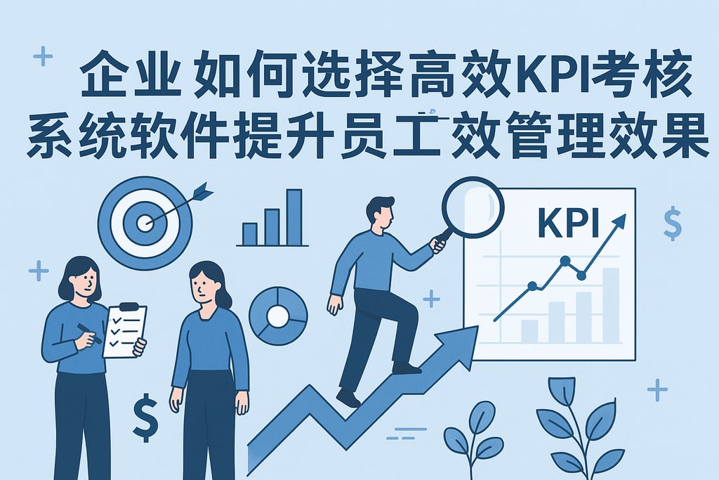 企业如何选择高效KPI考核系统软件提升员工绩效管理效果