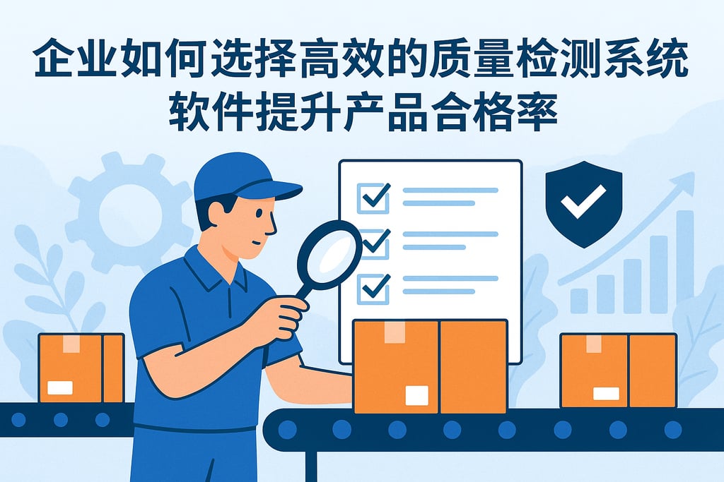 企业如何选择高效的质量检测系统软件提升产品合格率