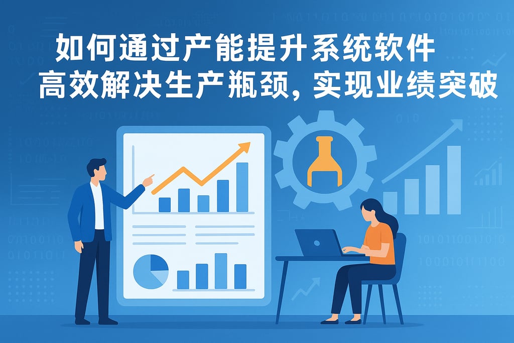企业如何通过产能提升系统软件高效解决生产瓶颈，实现业绩突破