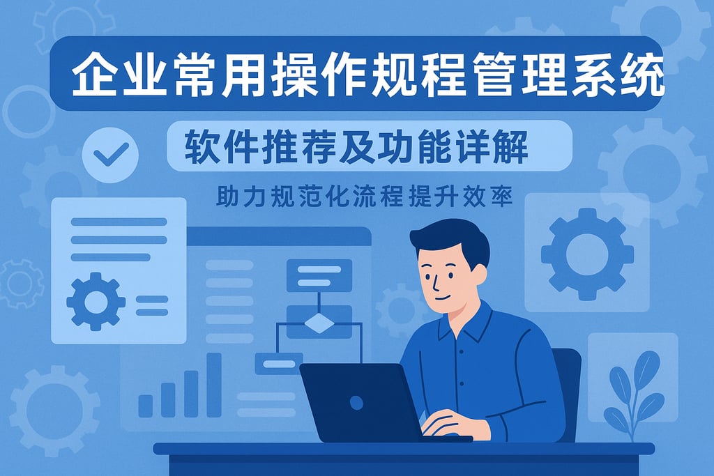 企业常用操作规程管理系统软件推荐及功能详解，助力规范化流程提升效率