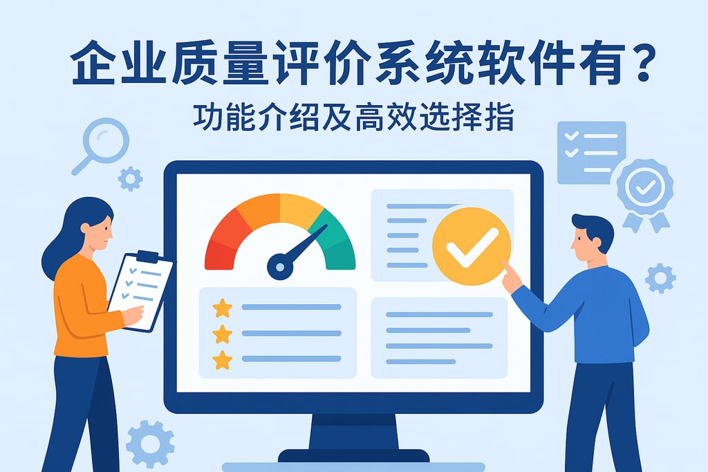 企业质量评估系统软件有哪些？功能介绍及高效选择指南