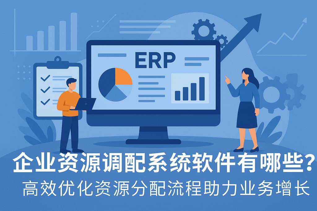 企业资源调配系统软件有哪些？高效优化资源分配流程助力业务增长