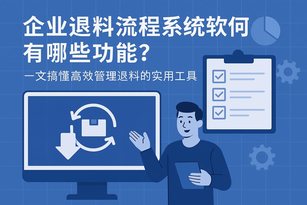 企业退料流程系统软件有哪些功能？一文搞懂高效管理退料的实用工具