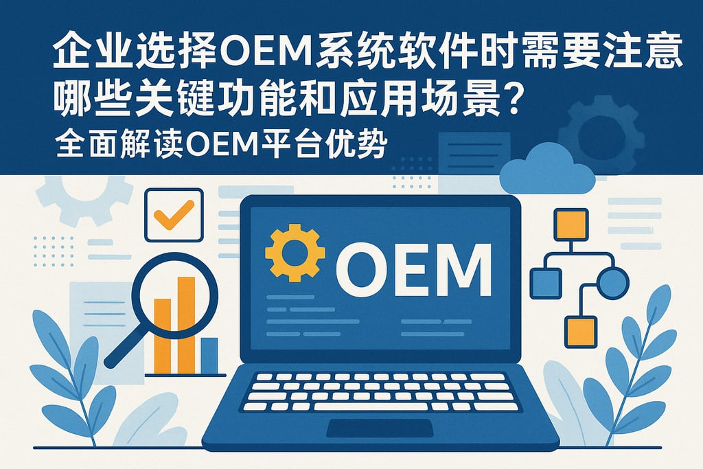 企业选择OEM系统软件时需要注意哪些关键功能和应用场景？全面解读OEM平台优势