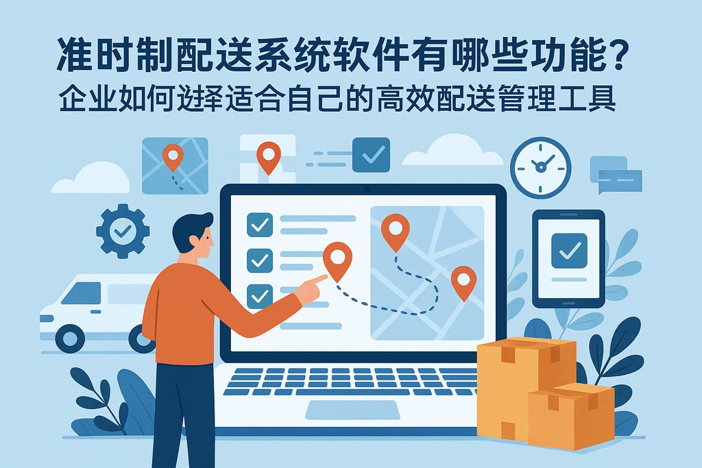 准时制配送系统软件有哪些功能？企业如何选择适合自己的高效配送管理工具